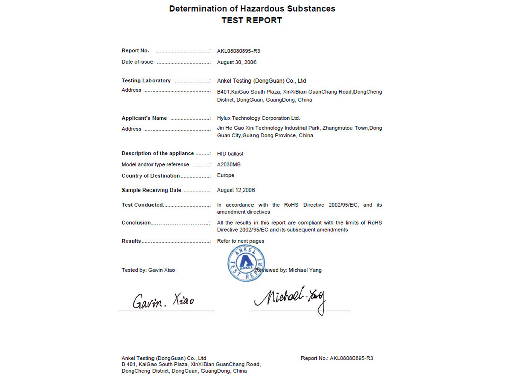 honor certificate