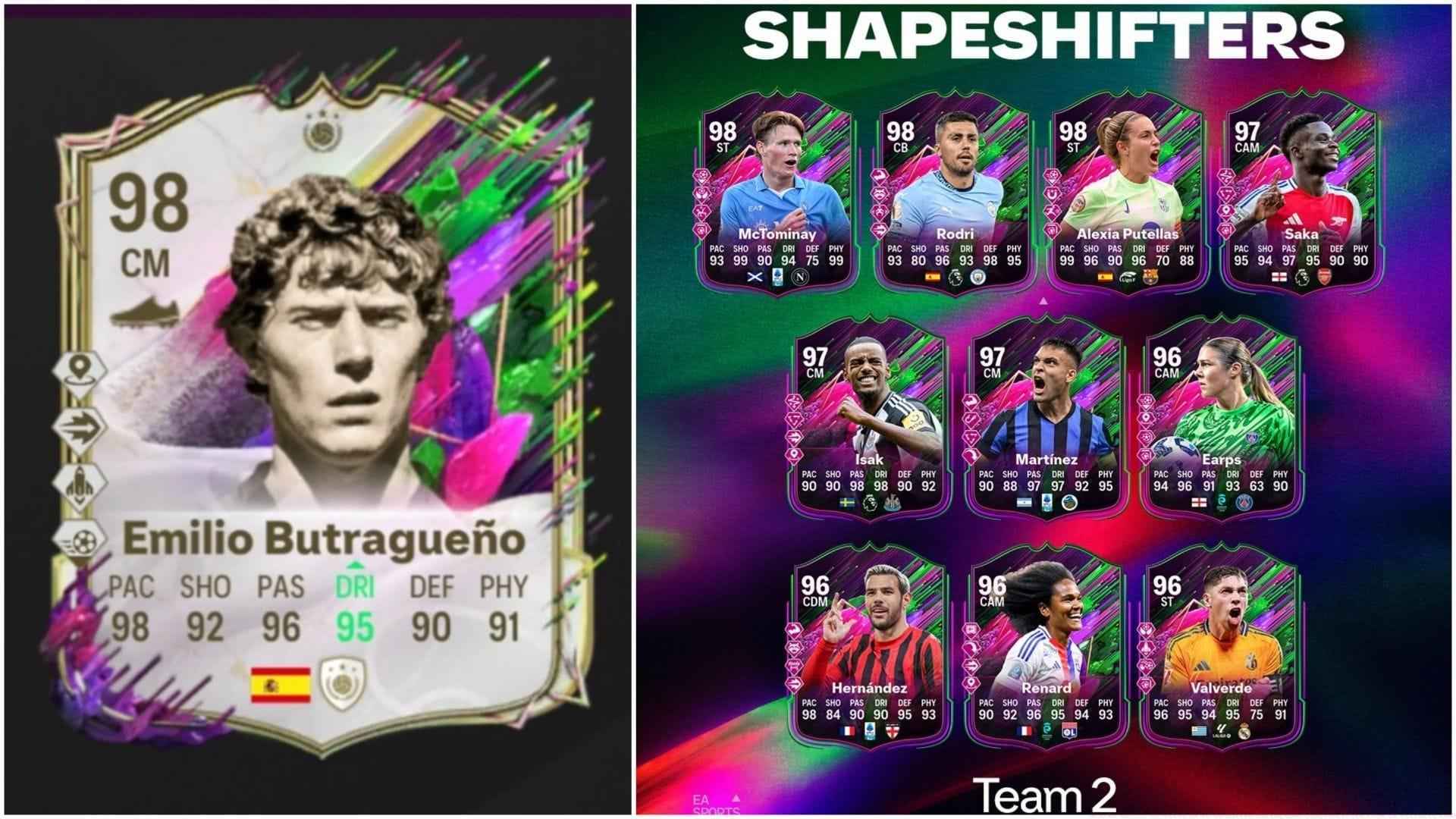 Shapeshifters Icon Butragueno is now available (Images via EA Sports/Sportskeeda Gaming)