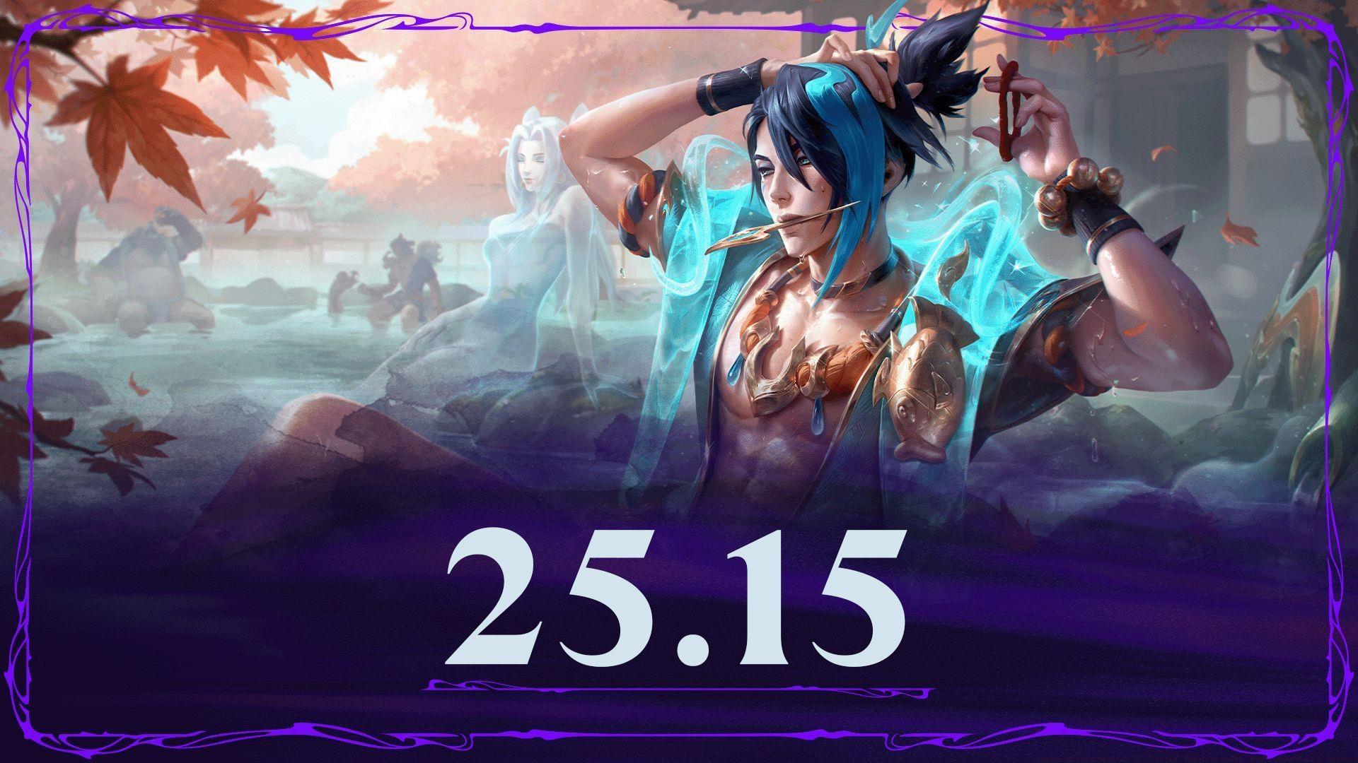 All adjustments in League of Legends patch 25.15