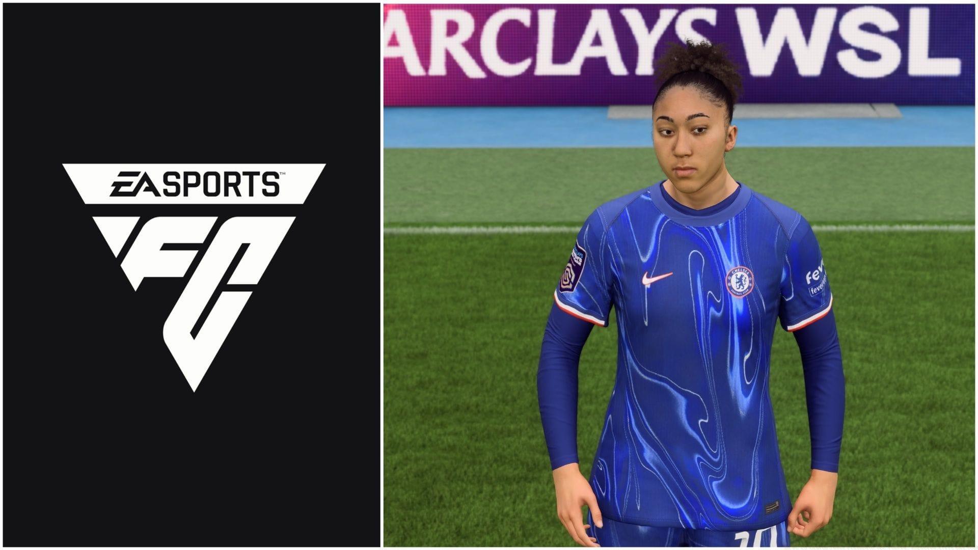 Flashback James has been leaked (Images via EA Sports/Sportskeeda Gaming)