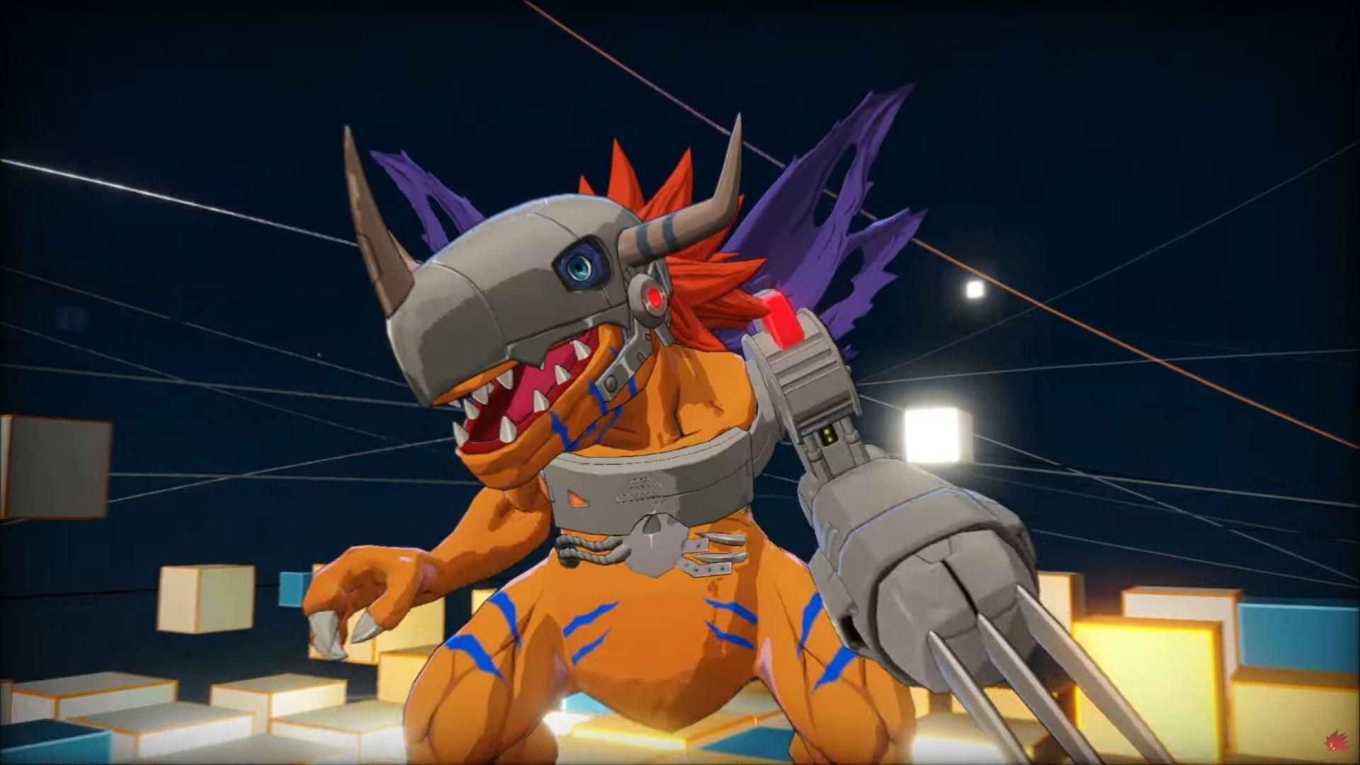 MetalGreymon in Digimon Story Time Stranger