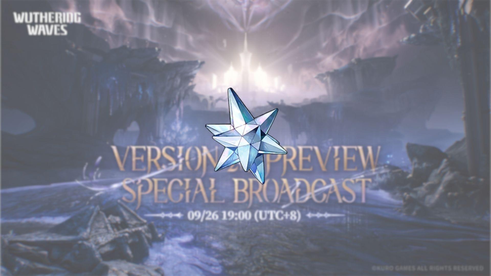 Wuthering Waves 2.7 livestream codes