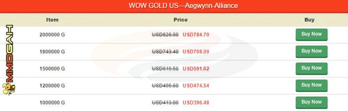 wow gold discount