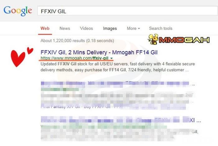 mmogah ranks no.1 in searching 