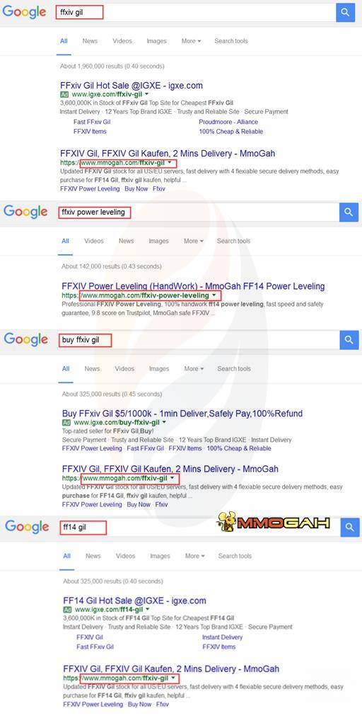 Mmogah ranks No.1 among ffxiv gil selling sites