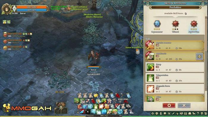 Guide for Batcat's Cryo/Kino in Tree of Savior