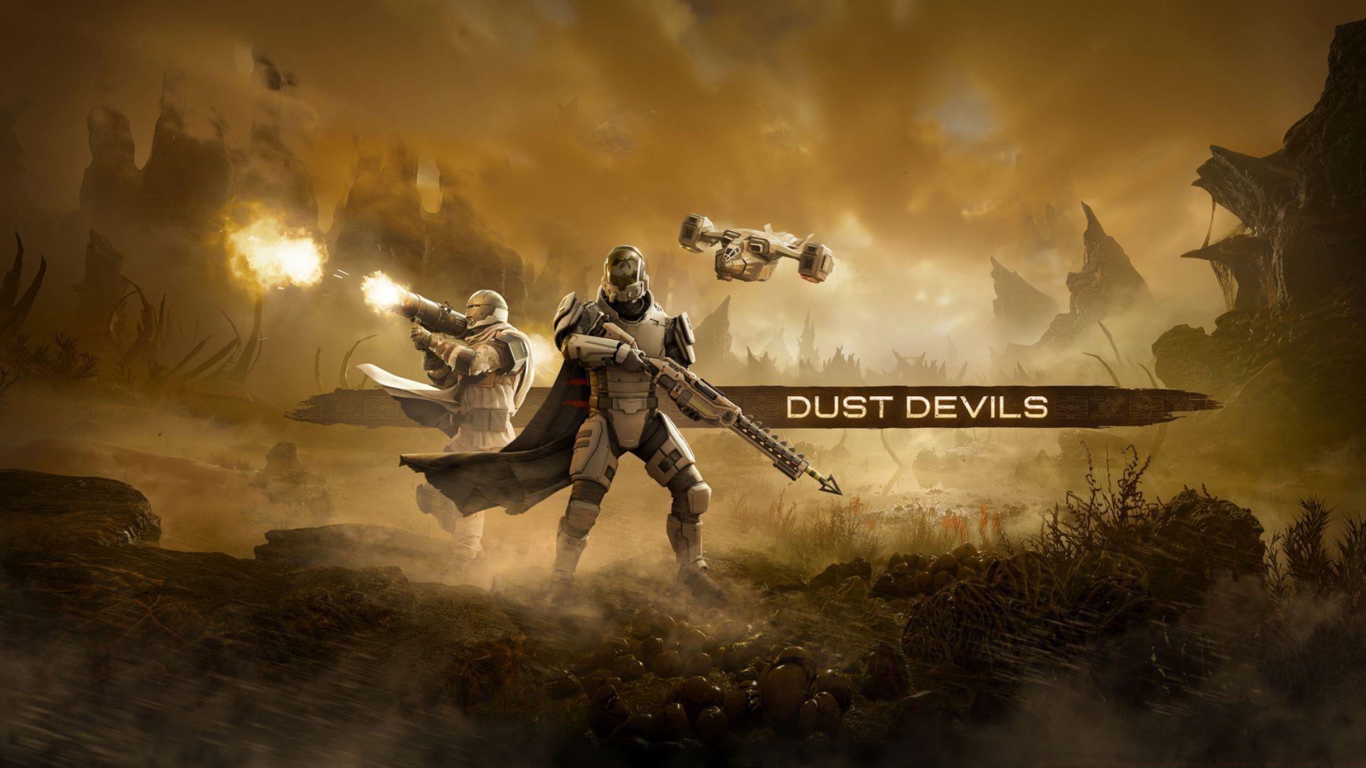 Helldivers 2 Dust Devils artwork