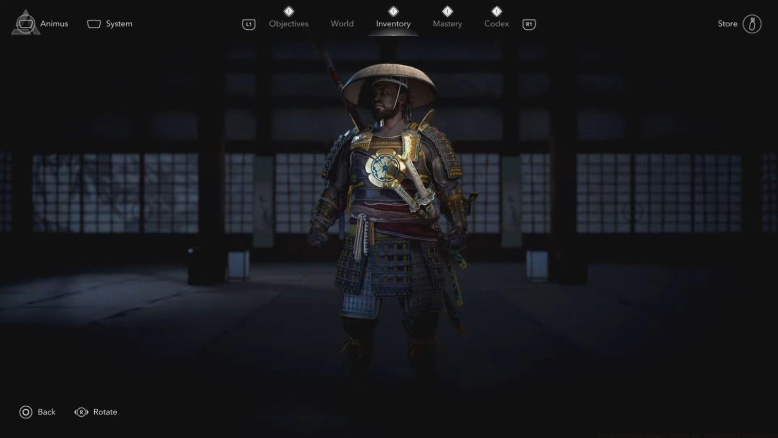 The Elegant Samurai Hat in Assassin