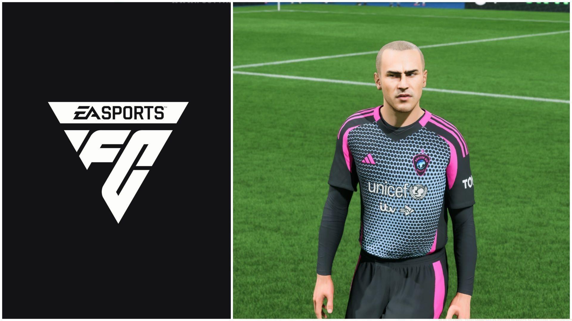 FUTTIES Cannavaro has been leaked (Images via EA Sports/Sportskeeda Gaming)