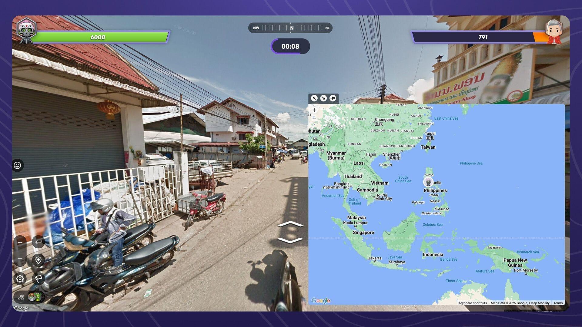 Glimpse from GeoGuessr Steam Edition (Image via GeoGuessr)