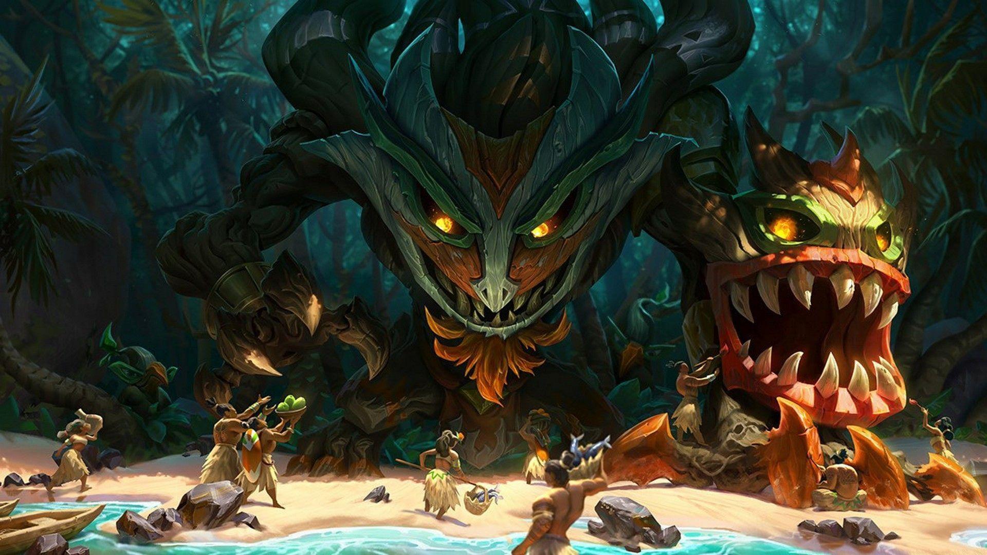 Totemic Maokai in League of Legends (Image via Riot Games)
