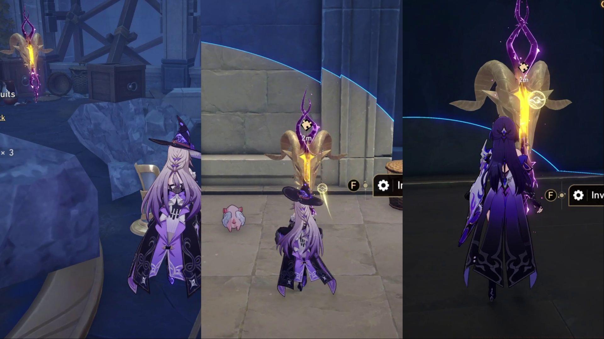 Honkai Star Rail: All Golden Scapegoat locations in Dragonborn City Styxia