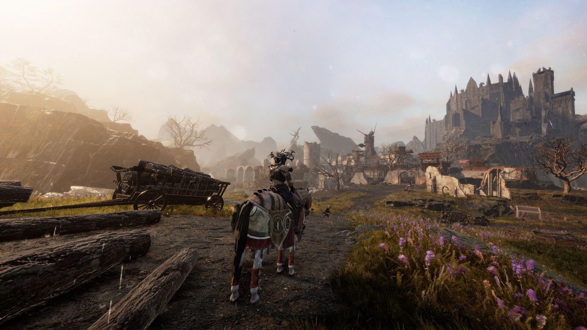 This quest takes you on a journey of loss, closure, and healing in Tainted Grail the fall of Avalon (Image via Awaken Realms)