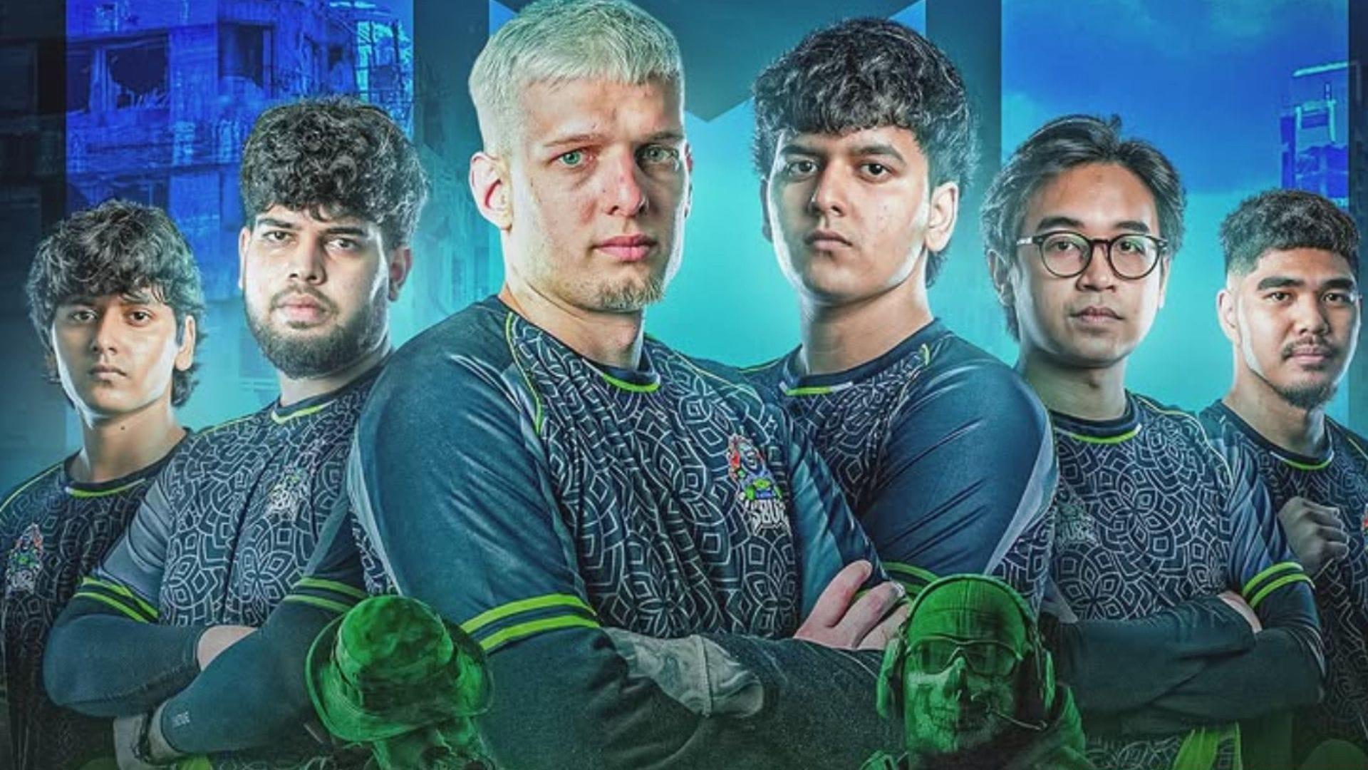 S8UL unveiled COD Mobile lineup (Image via Instagram/S8UL)