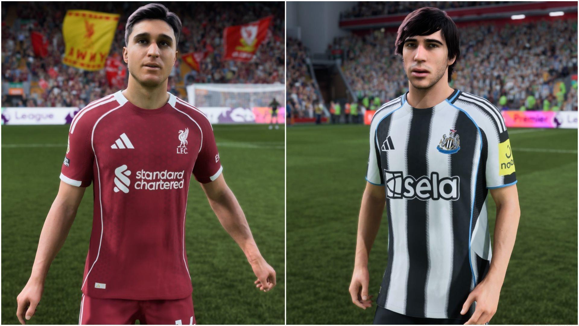 FC Pro Live players have been leaked (Images via EA Sports/Sportskeeda Gaming)