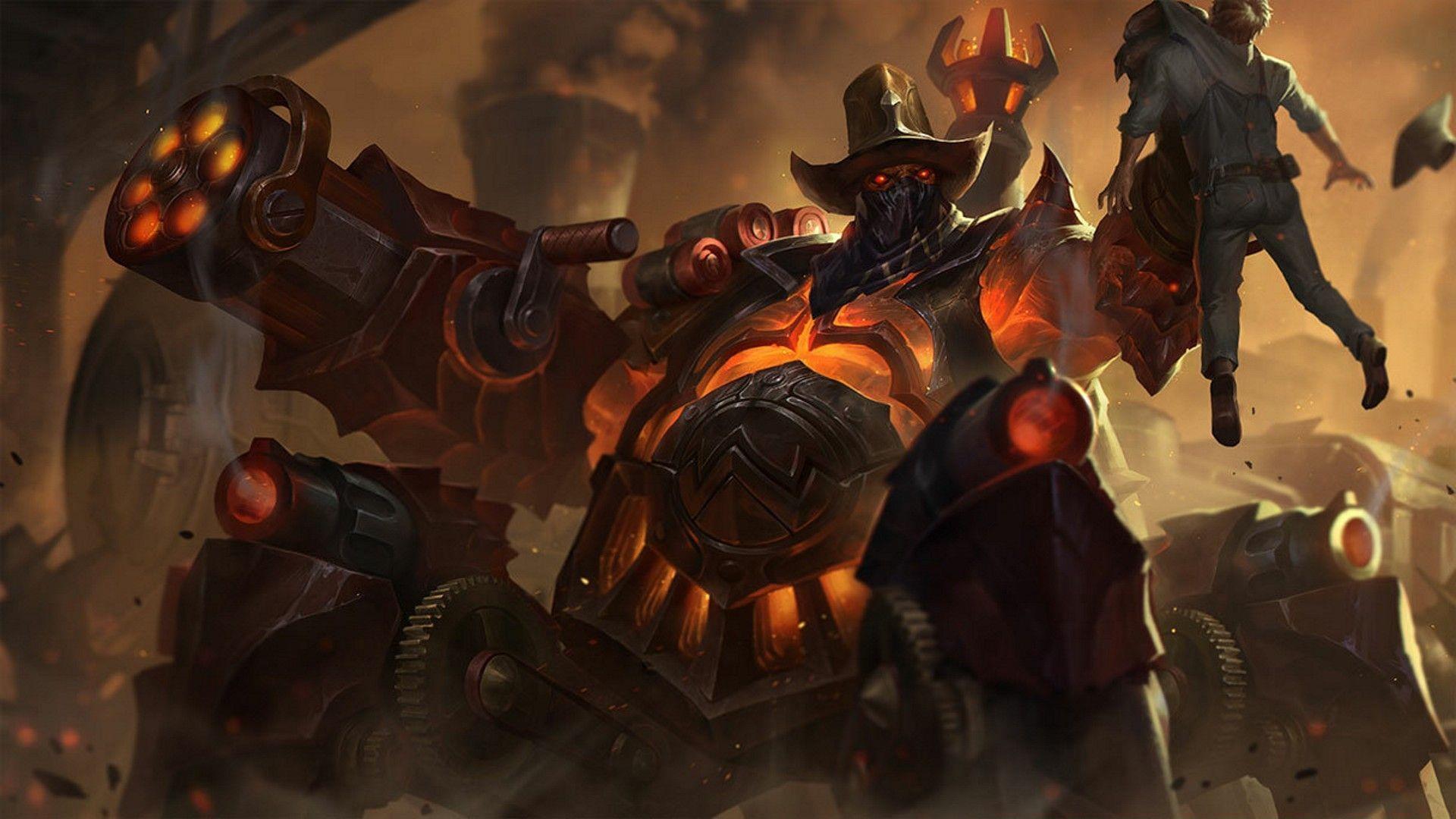 High Noon Urgot in League of Legends (Image via Riot Games)