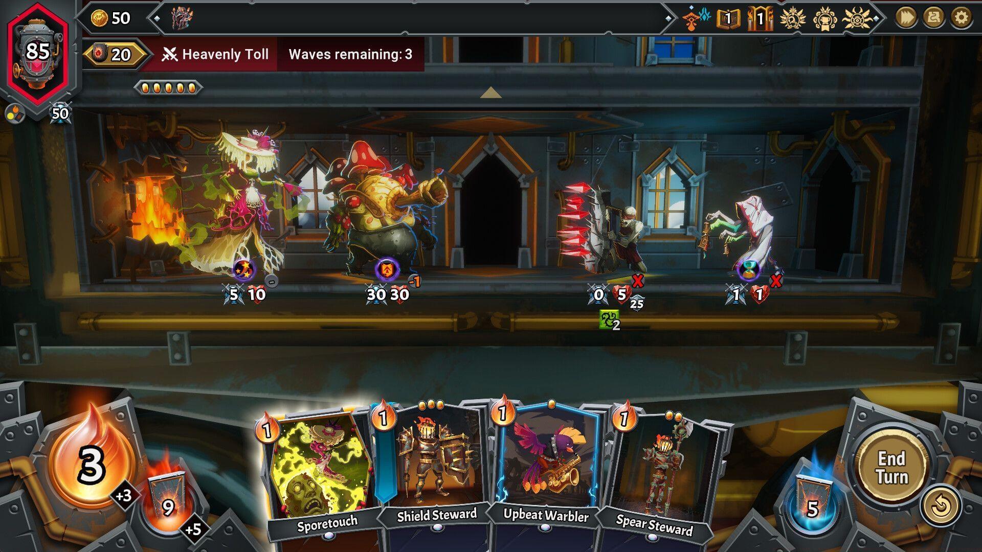 Monster Train 2 is a fun little strategy title available on Steam (Image via Big Fan Games)