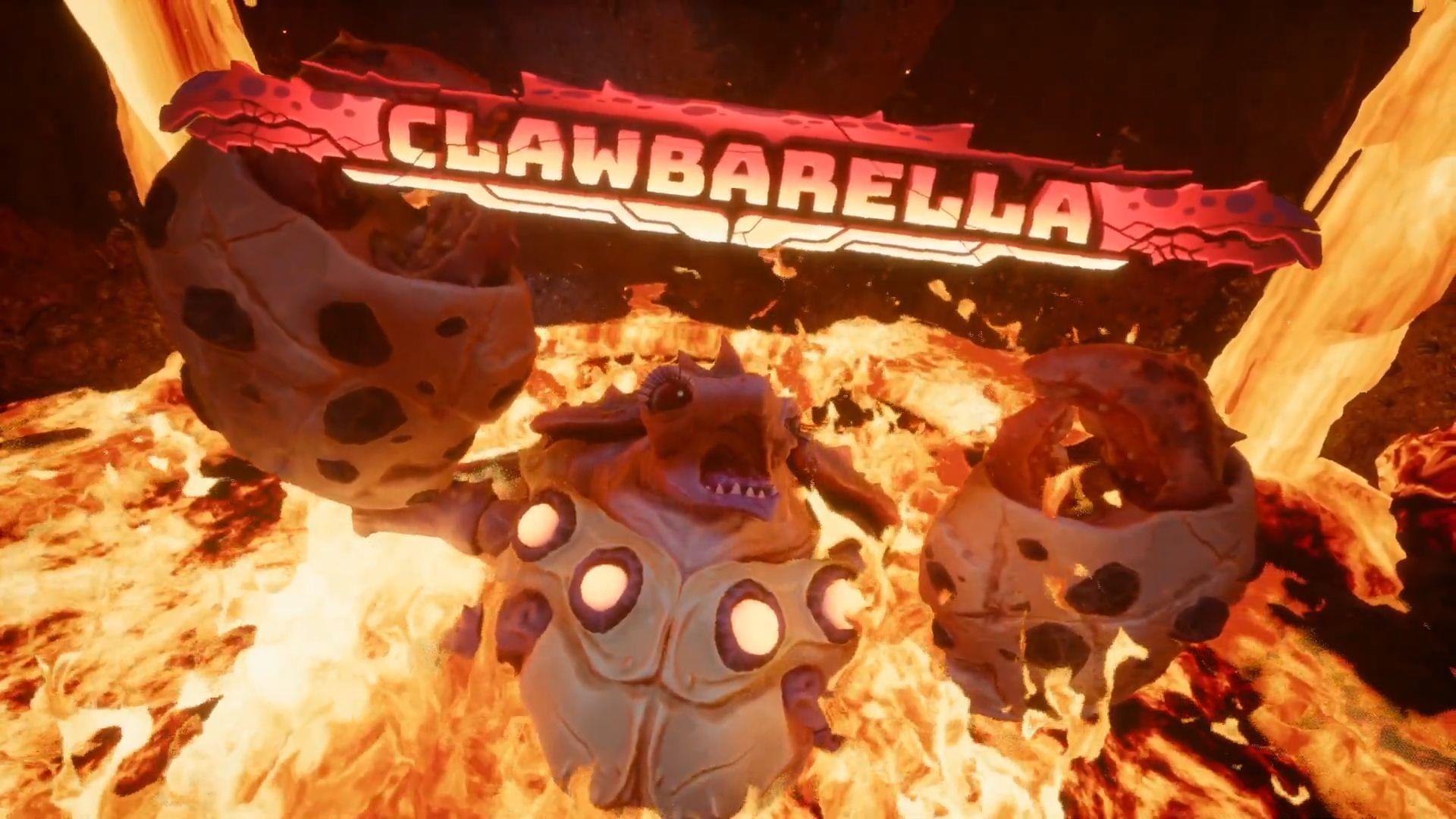 Clawbarella is the second boss in the game (Image via Raccoon Logic Studios Inc. // YouTuber@Hikikomori Gaming)