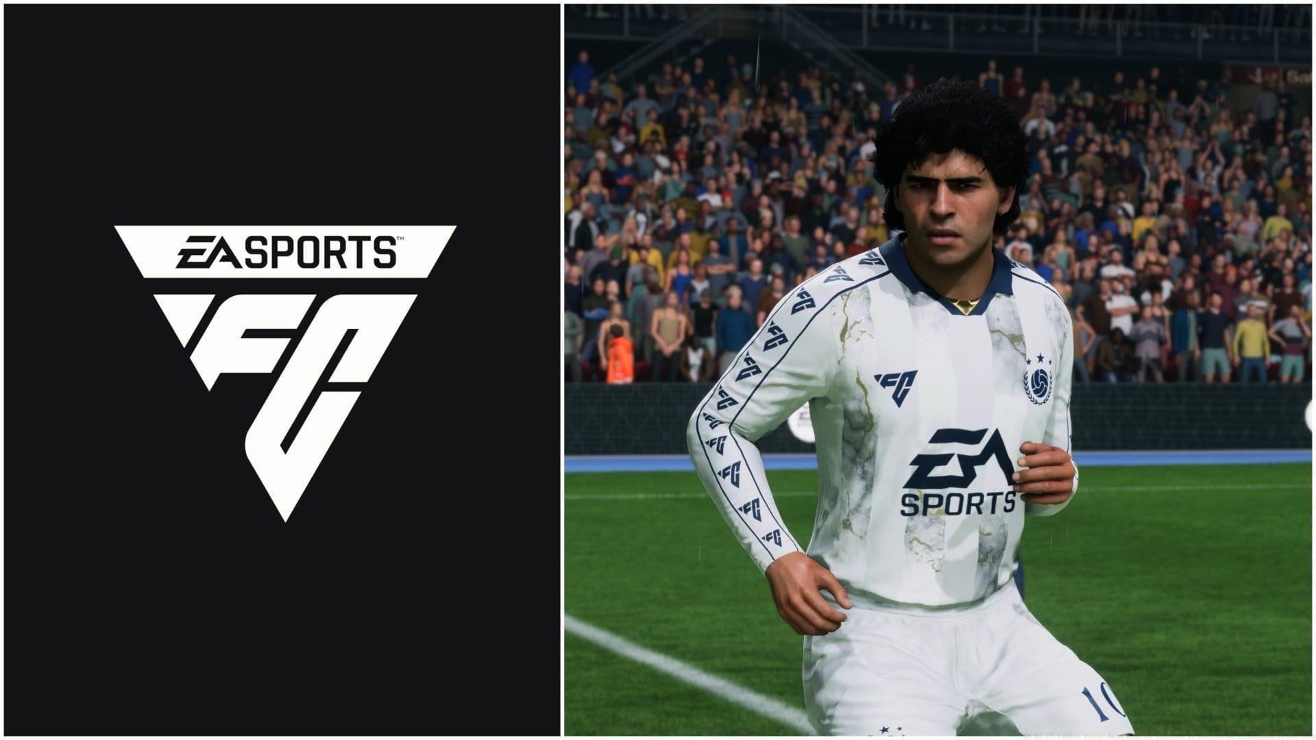 Shapeshifters Maradona has been leaked (Images via EA Sports/Sportskeeda Gaming)