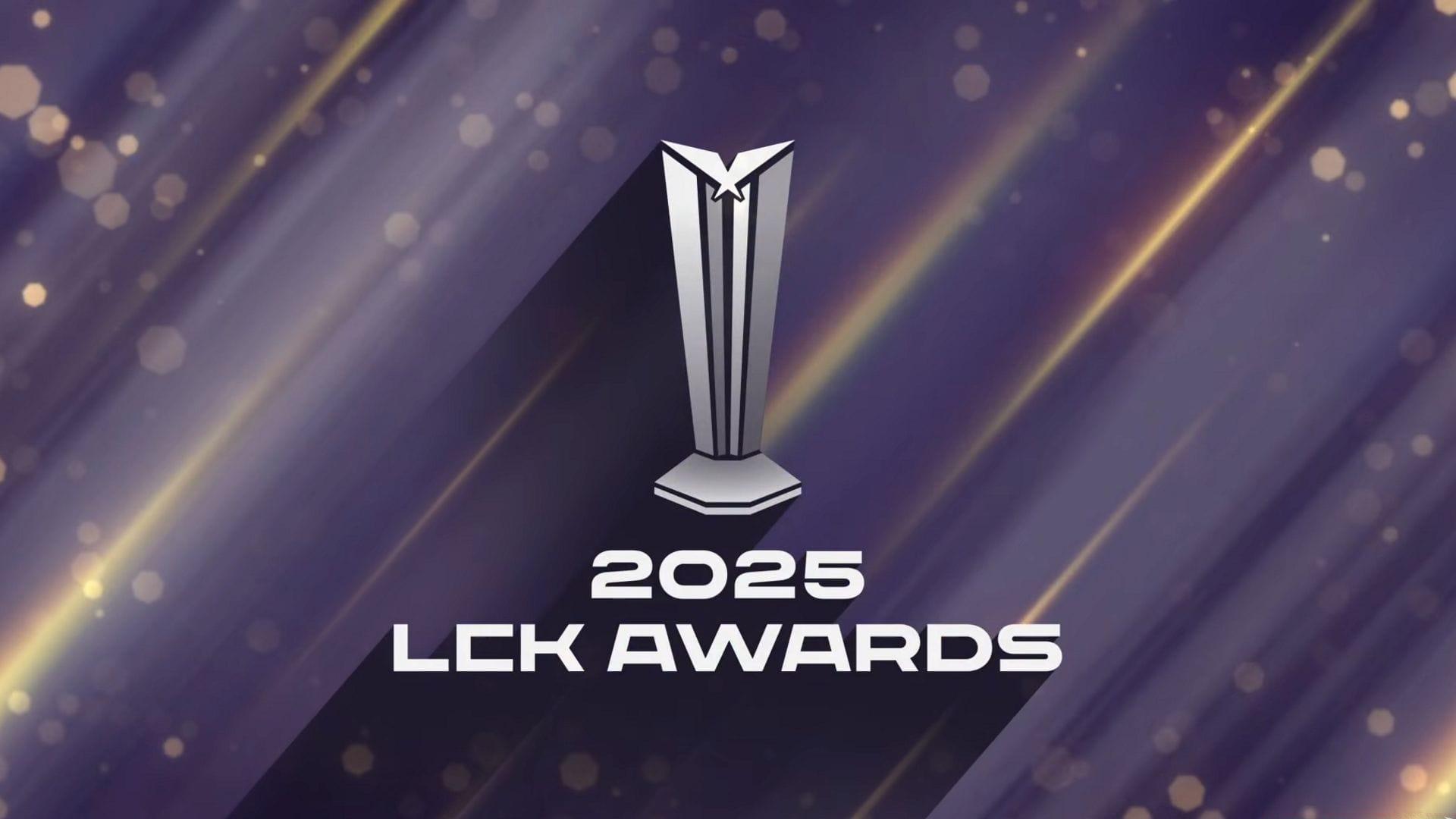 Complete list of all LoL LCK Awards 2025 winners