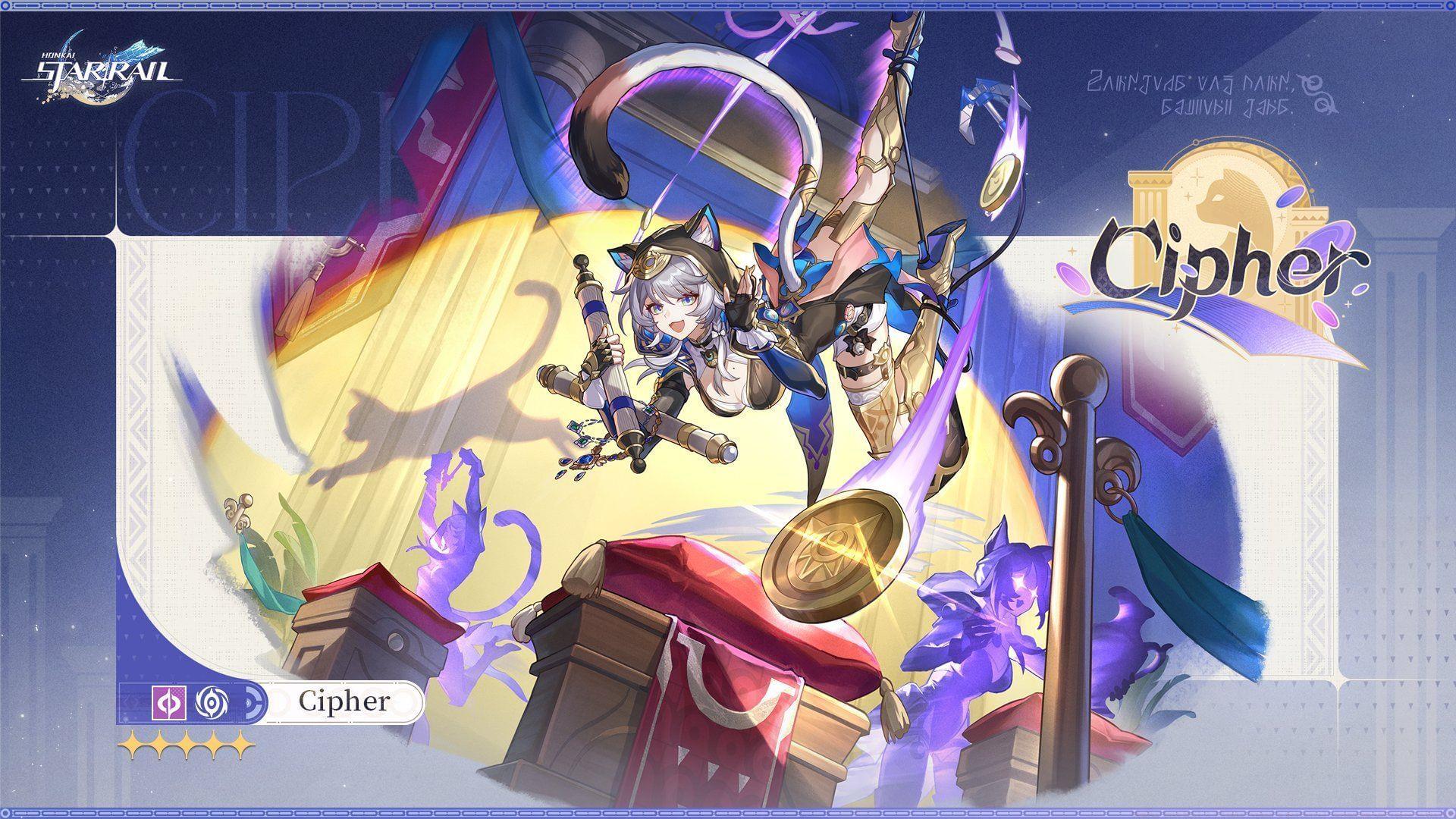 Cipher via Honkai Star Rail drip marketing campaign