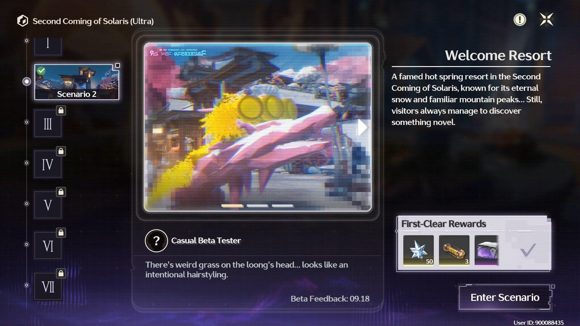 Wuthering Waves Second Coming of Solaris (Ultra) event