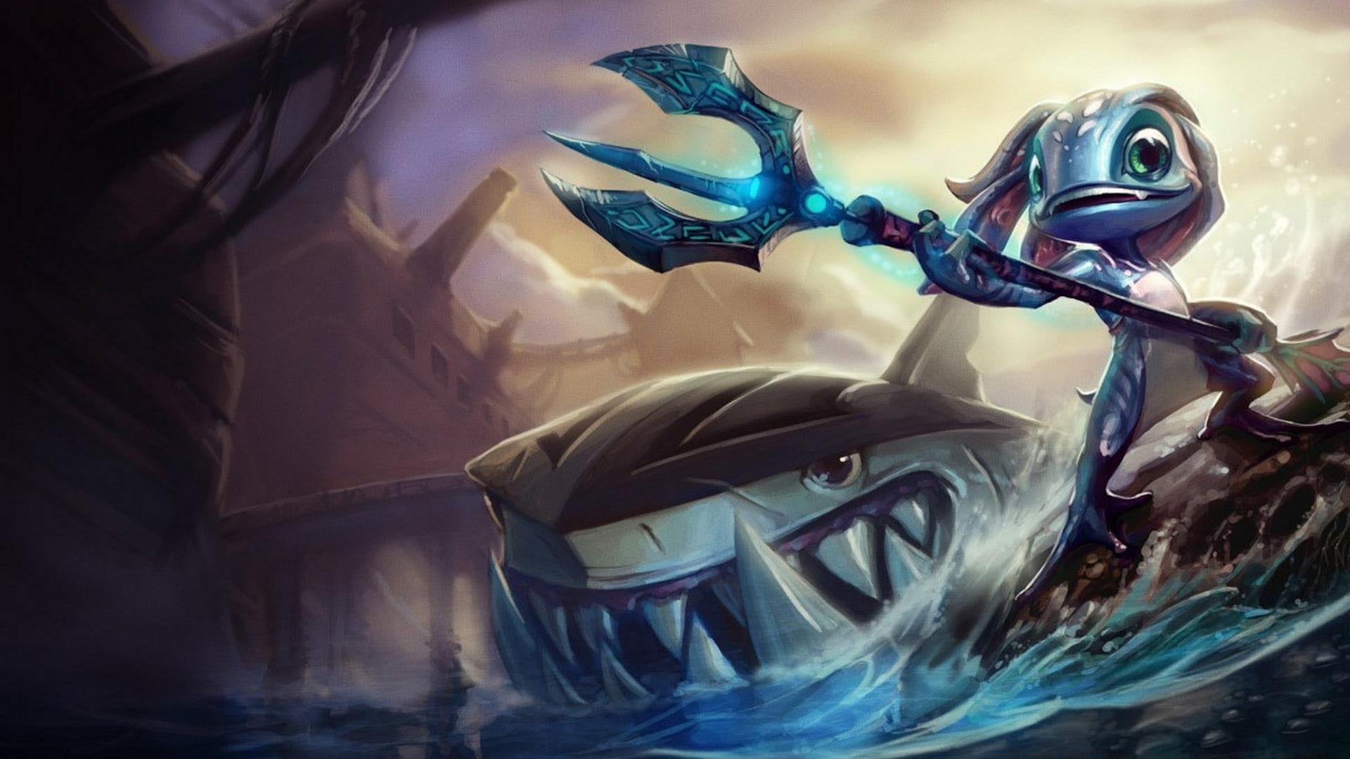 Default Fizz in League of Legends (Image via Riot Games)