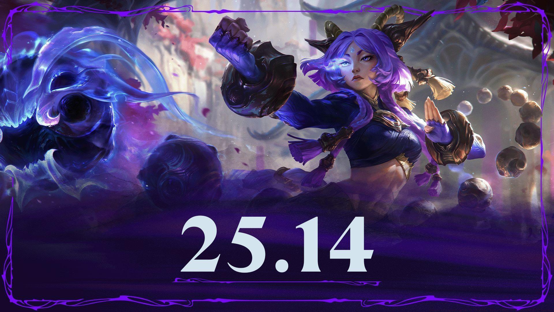 All adjustments in League of Legends patch 25.14