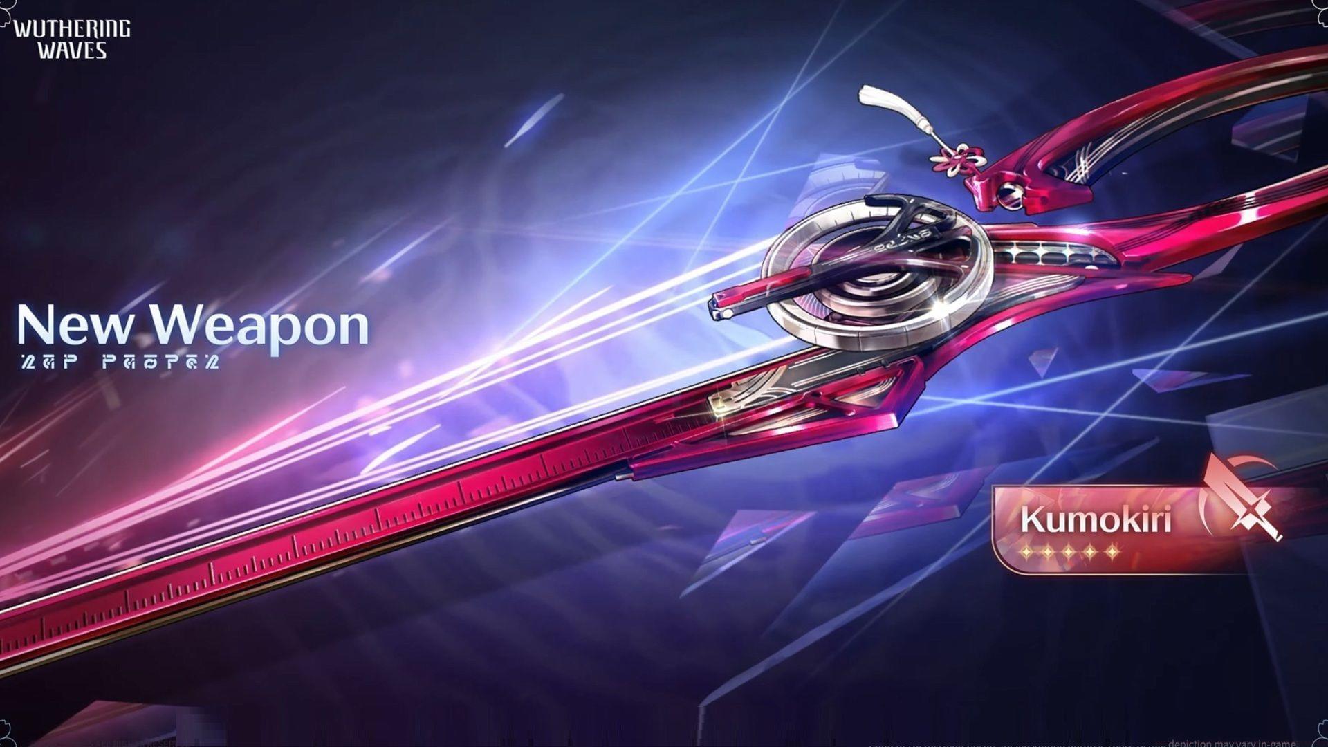 Kumokiri stats and materials (Image via Kuro Games)