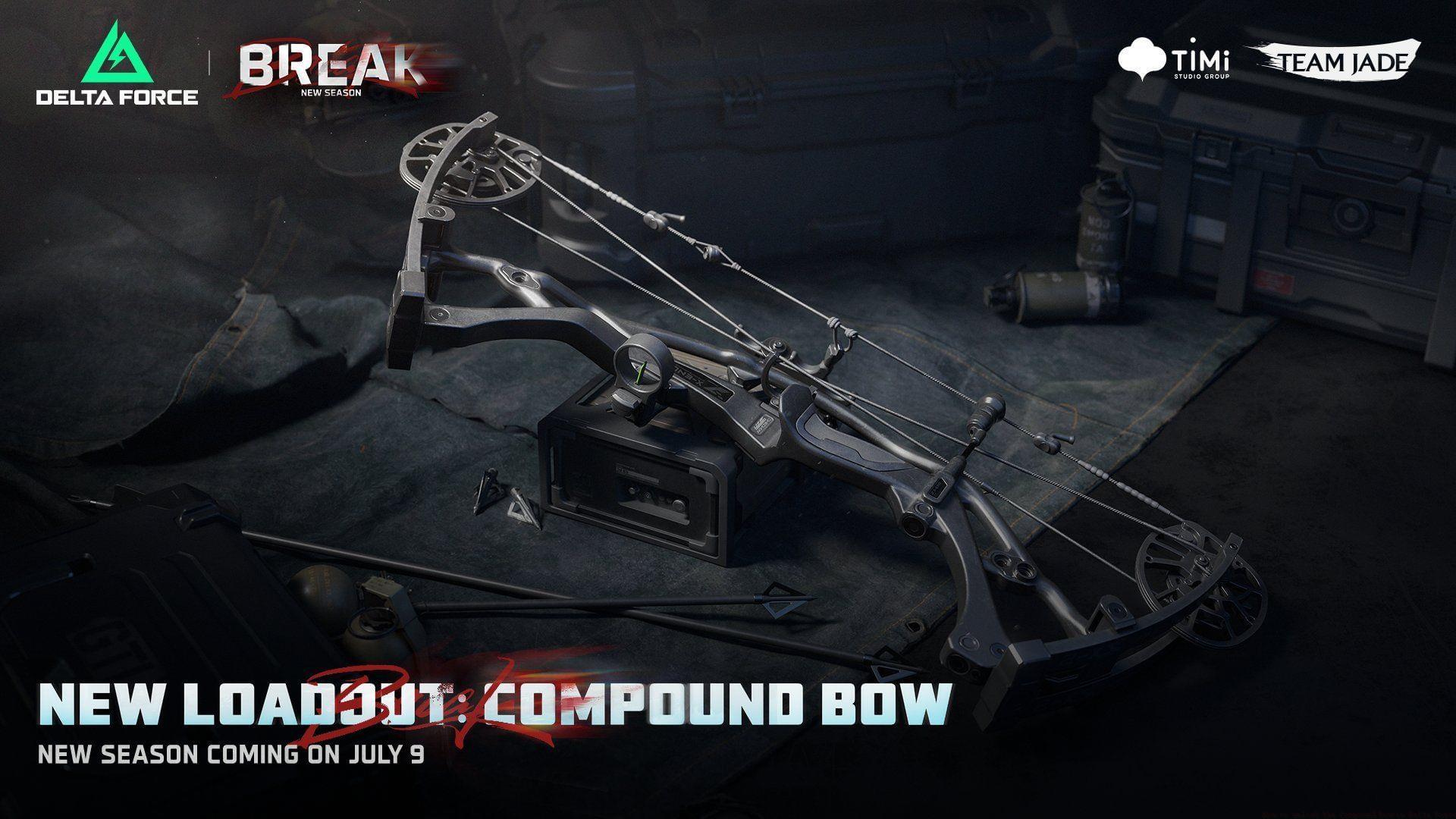 Taking a look at the new Compound Bow in Delta Force.