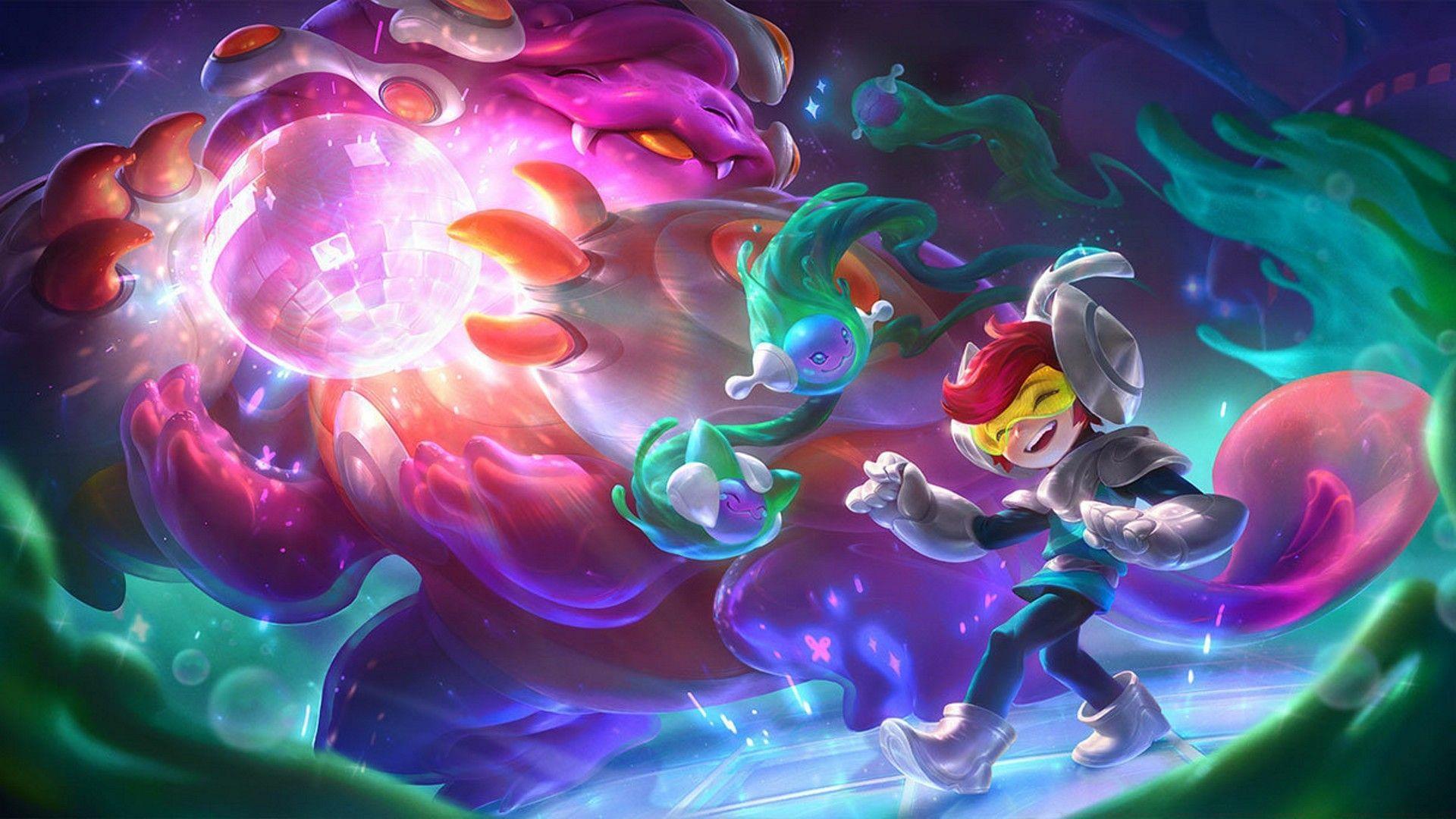 Space Groove Nunu & Willump in League of Legends (Image via Riot Games)