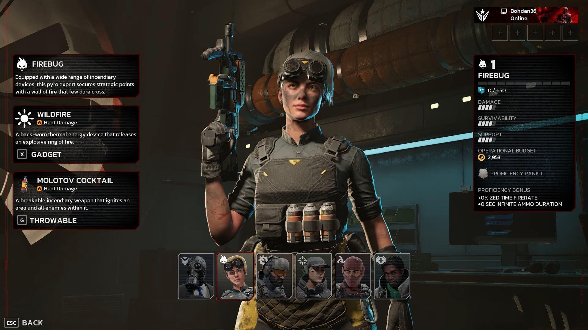 Firebug in Killing Floor 3, Best Firebug build, Killing Floor 3 Firebug, Firebug build KF3, Firebug best weapons, Firebug best skills, Killing Floor 3 loadout