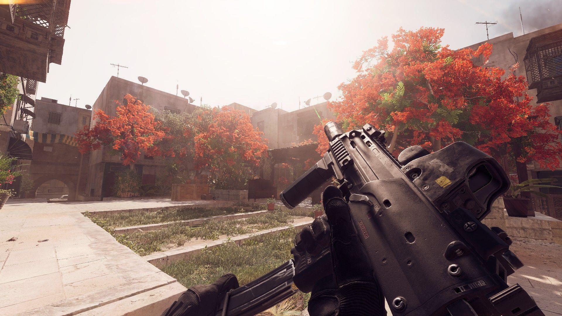  SMG reload showcase in Siege of Cairo, Battlefield 6.