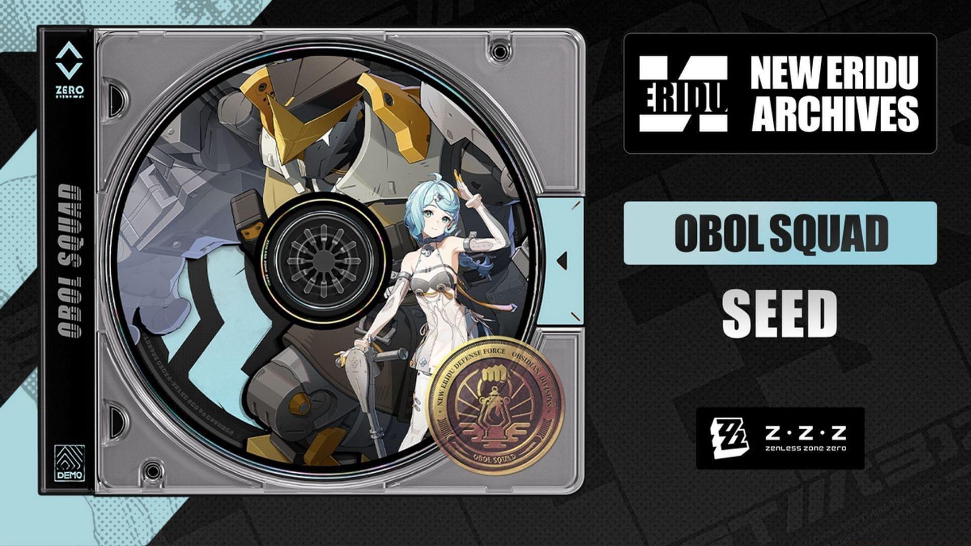 Official drip marketing for Seed in Zenless Zone Zero (Image via HoYoverse)