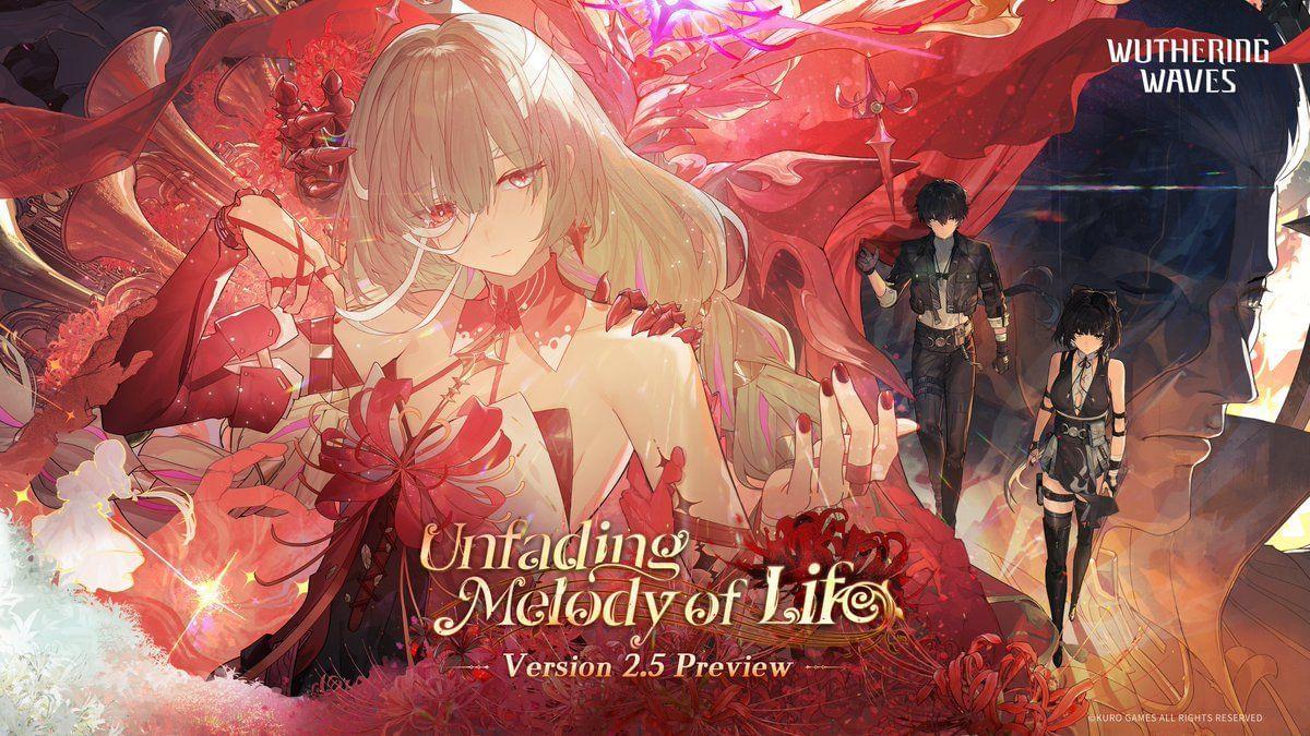 Wuthering Waves 2.5 livestream