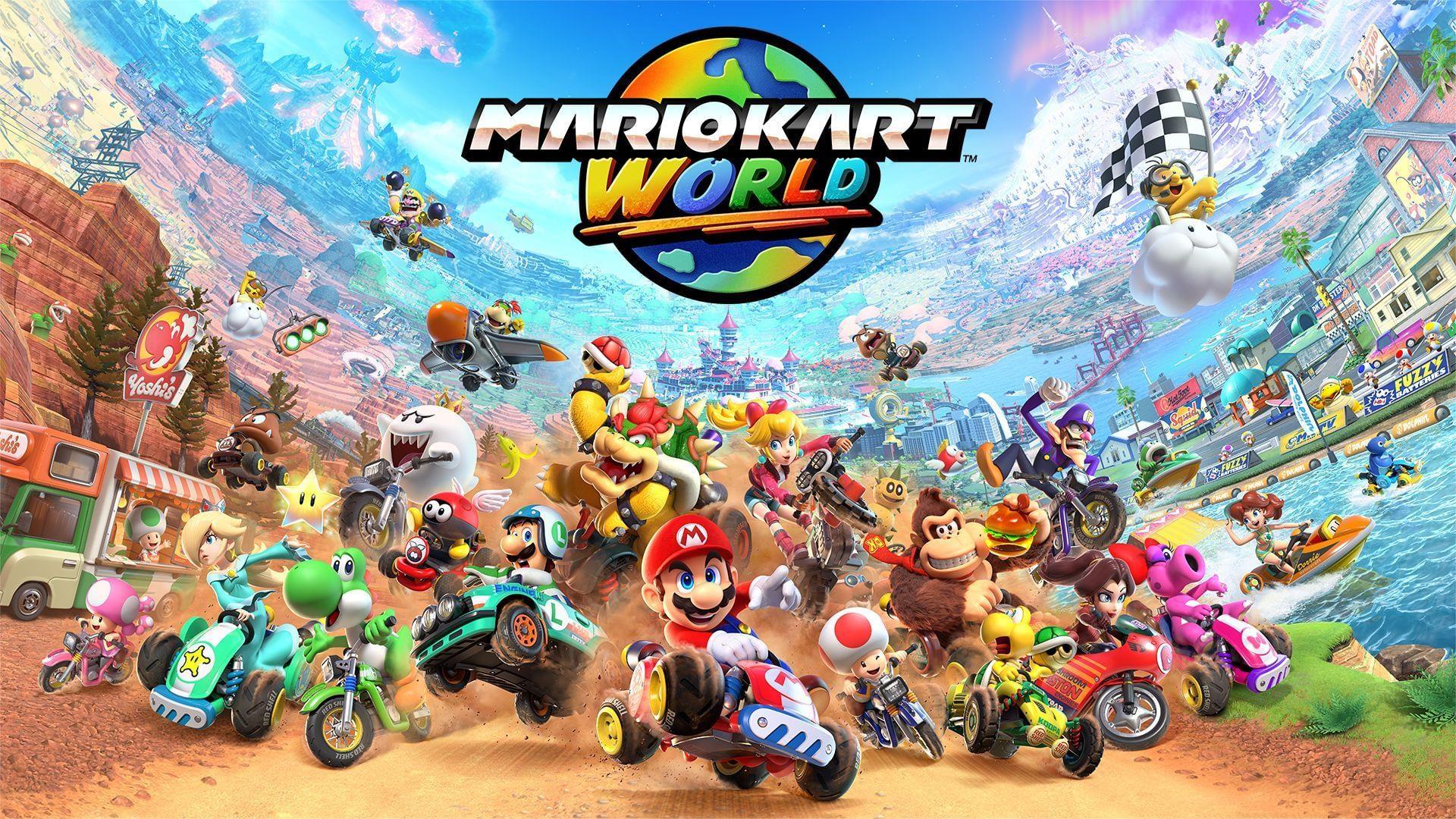 Mario Kart World is launching with Nintendo Switch 2 (Image via Nintendo)