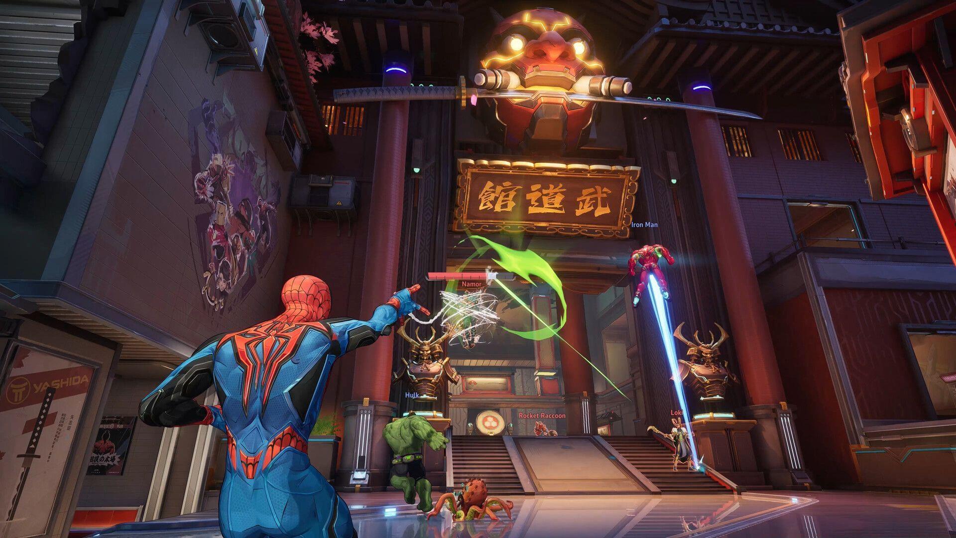 Spiderman in Marvel Rivals(Image via NetEase Games)