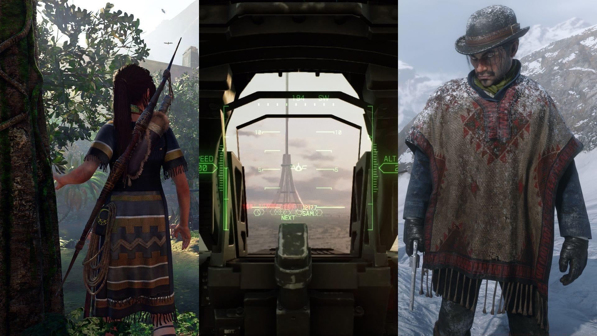 7 best third-person shooter game deals at Steam Summer Sale 2025 (Image via Crystal Dynamics/Feral Interactive/Bandai Namco Entertainment/Rockstar Games)