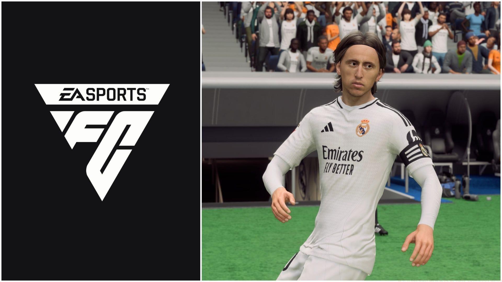 The Modric SBC has been leaked (Images via EA Sports/Sportskeeda Gaming)