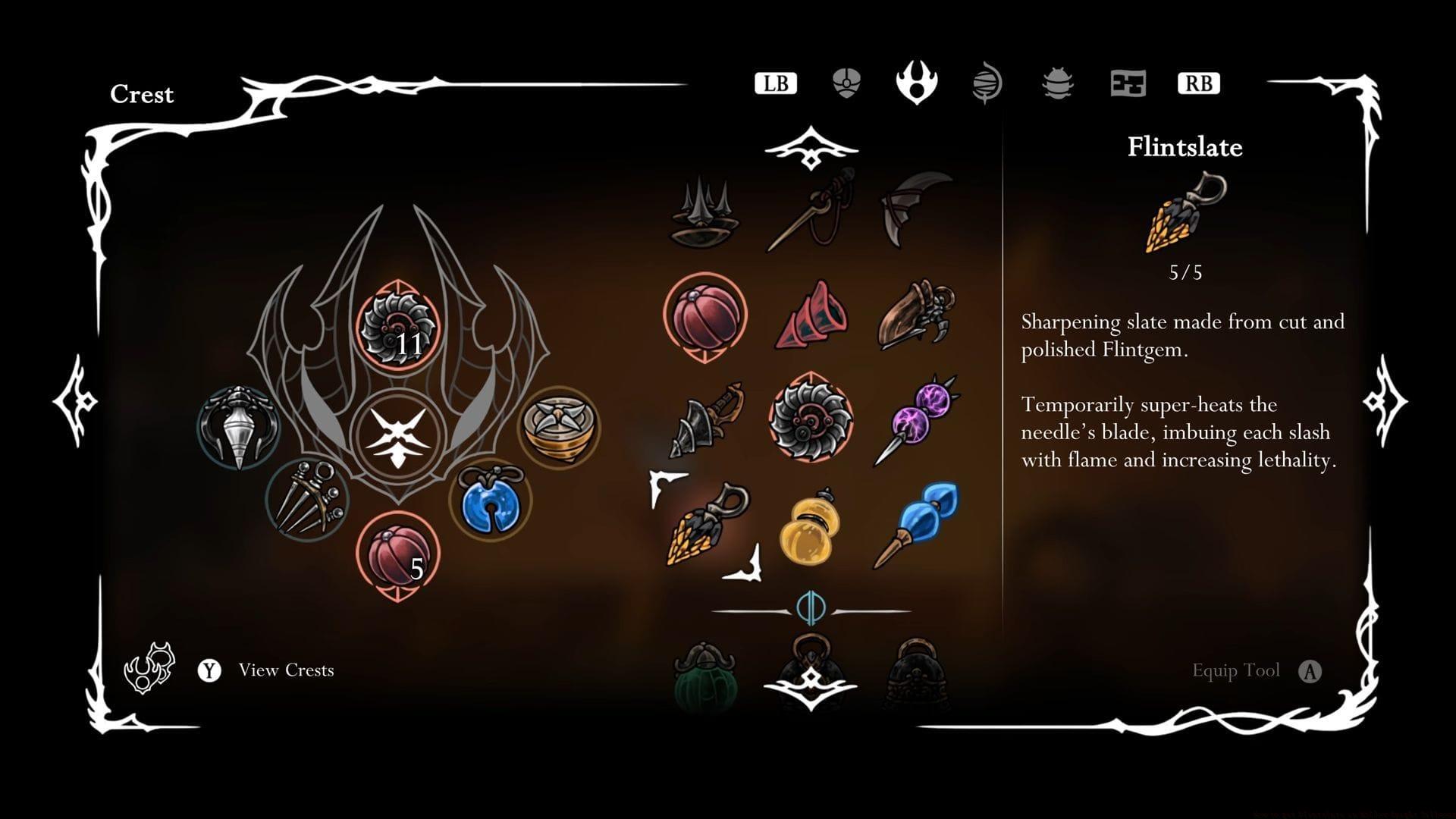 Flintslate in Hollow Knight Silksong is directly into Broodfeast wish quest progression, making it a valuable pickup (Image via Team Cherry || YouTube@/aerovale)