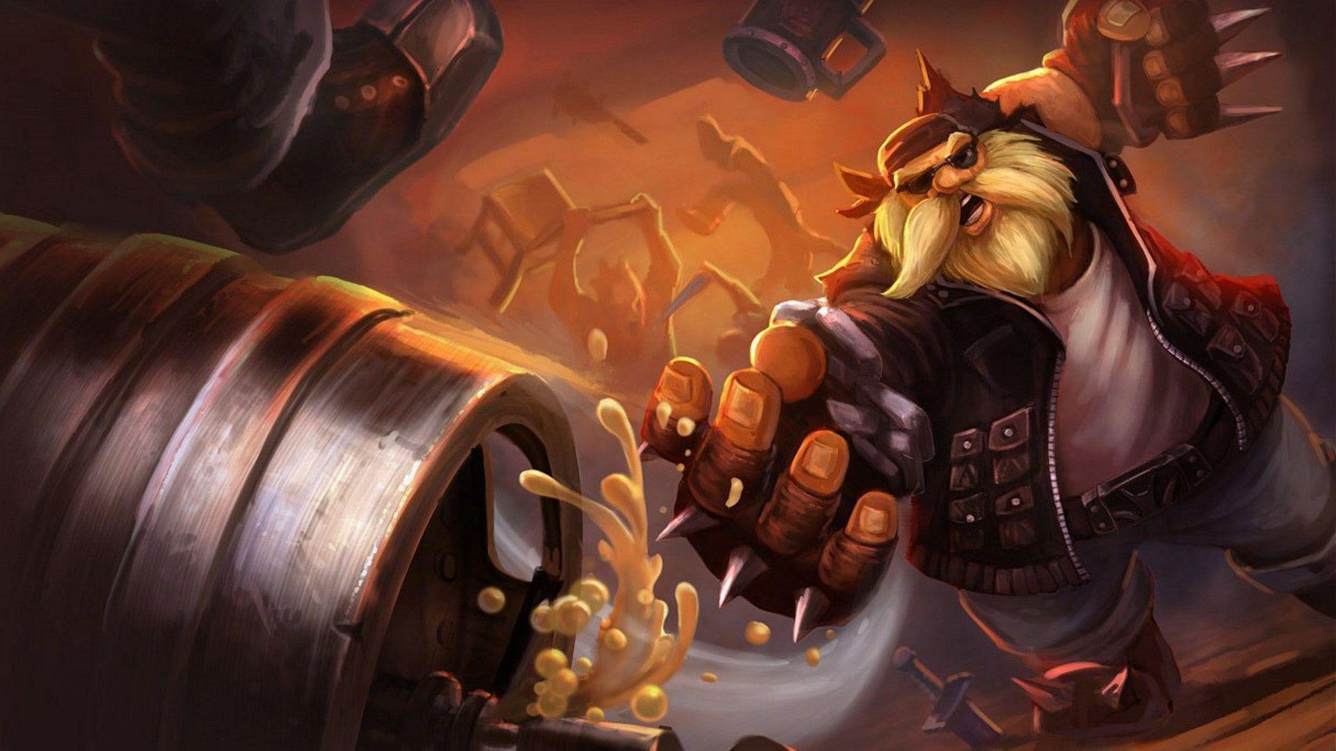 Vandal Gragas in League of Legends (Image via Riot Games)