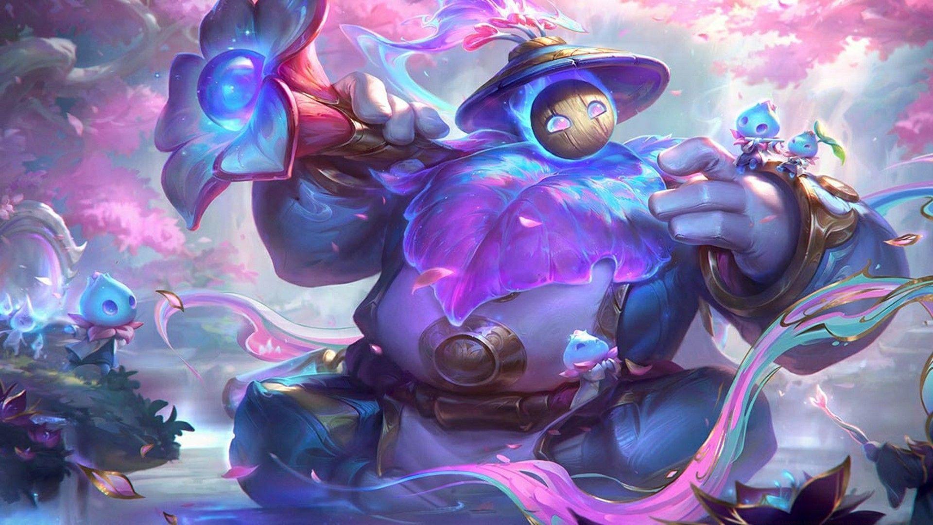 Spirit Blossom Bard in League of Legends (Image via Riot Games)