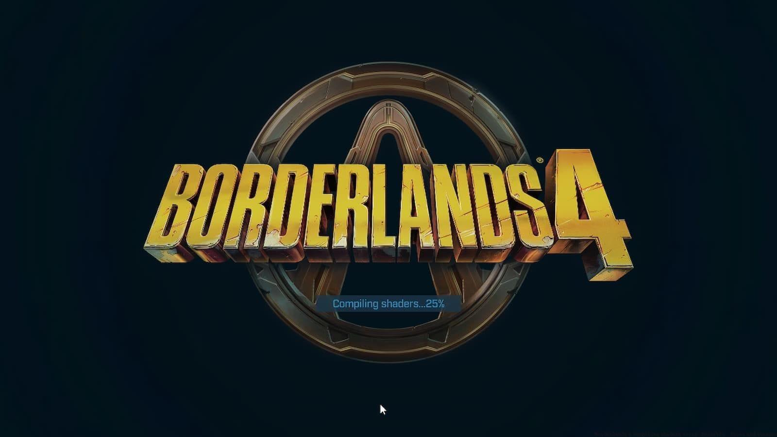 borderlands 4 shader compilation