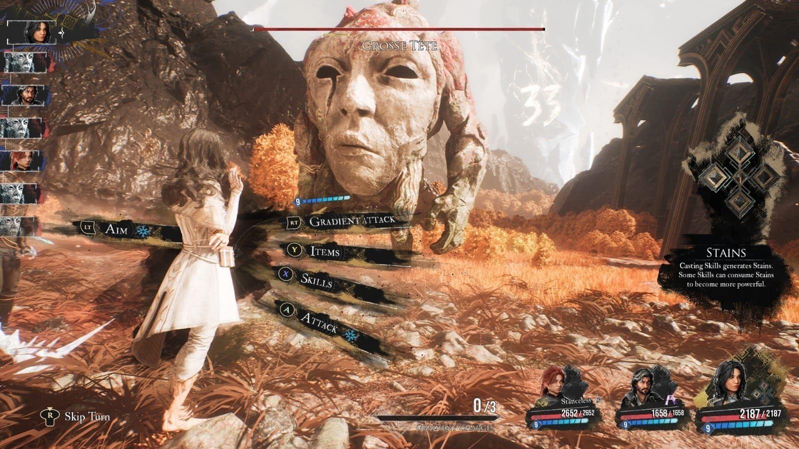 Grosse Tete boss fight in Clair Obscure: Expedition 33, Clair Obscure: Expedition 33, How to kill Gross Tete in Clair Obscure: Expedition 33