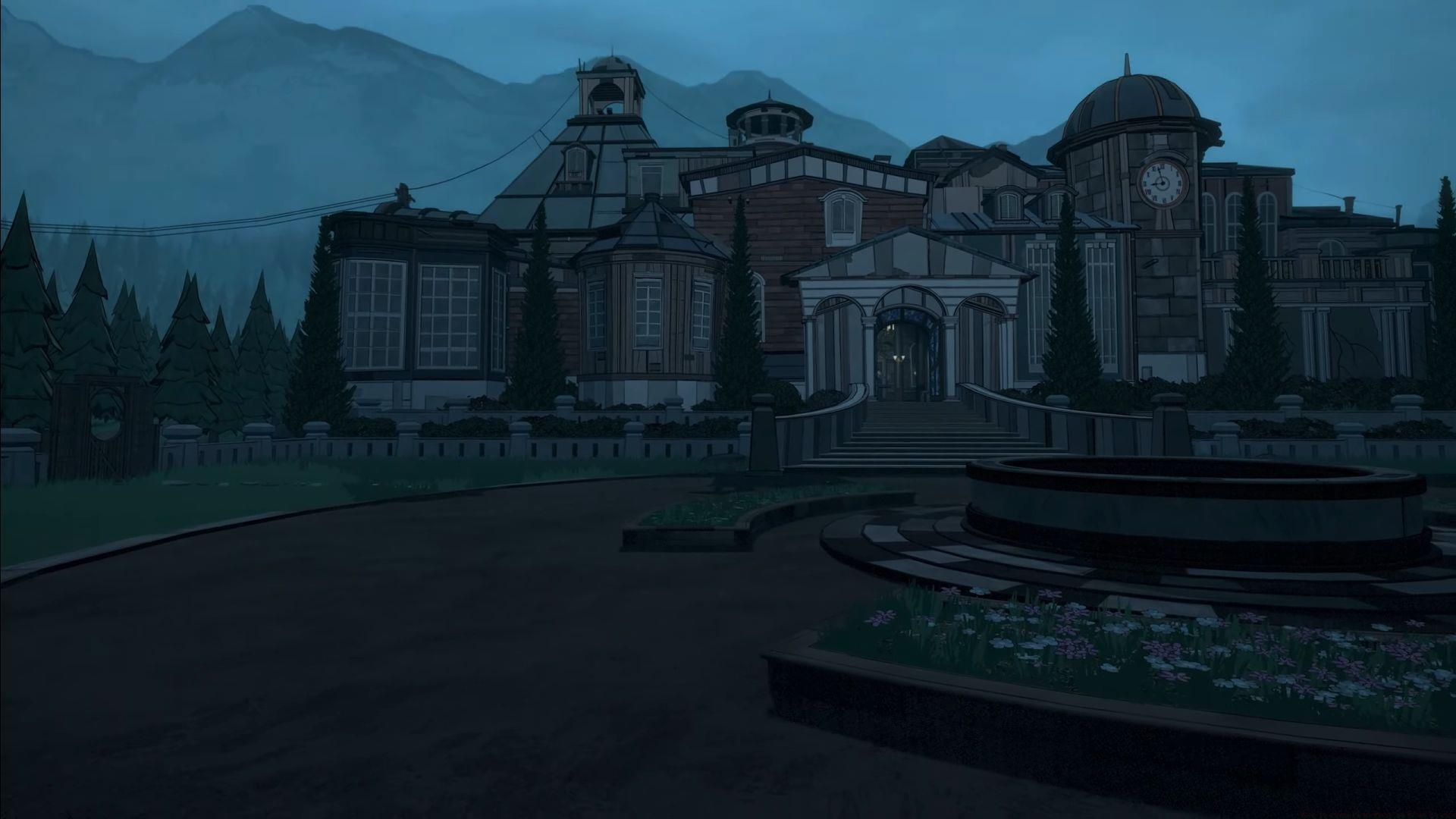 Unlocking the Blue Door in Blue Prince (Image via Youtube.com/@Rawfury)