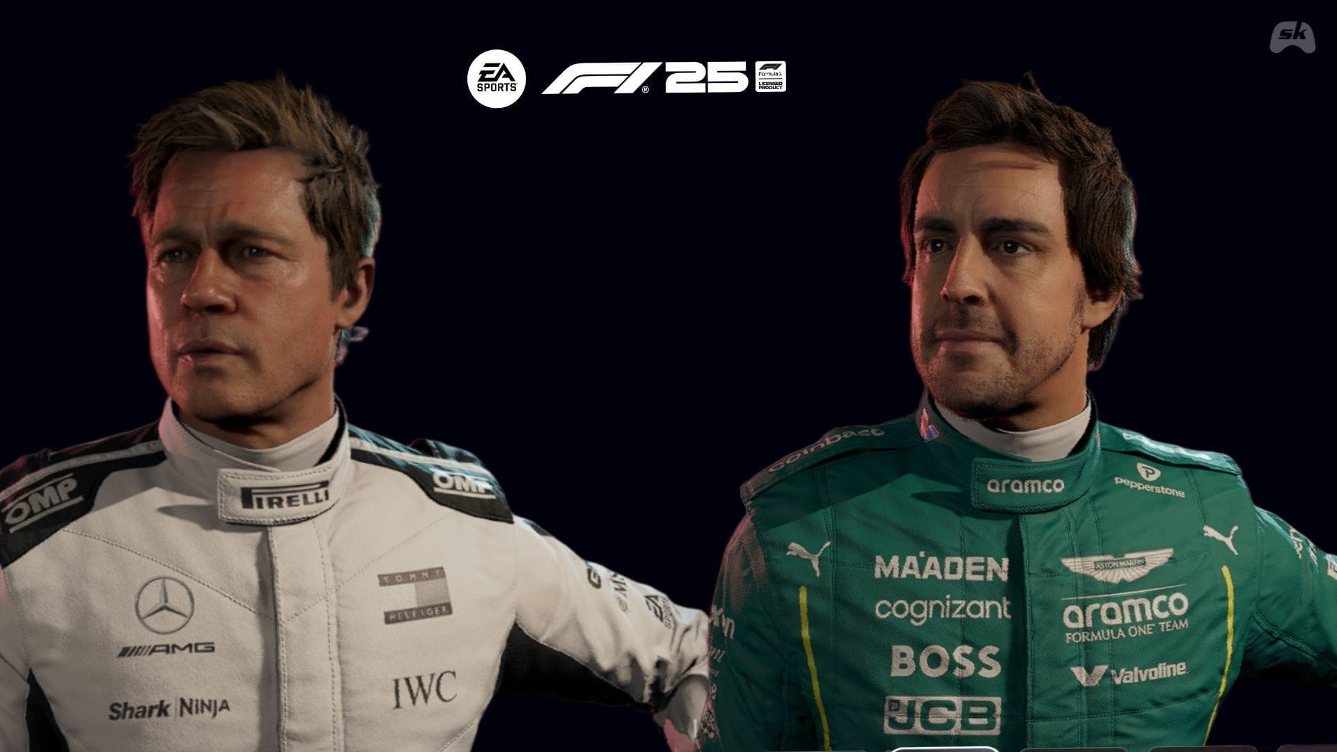 F1 25 Sonny Hayes vs Fernando Alonso