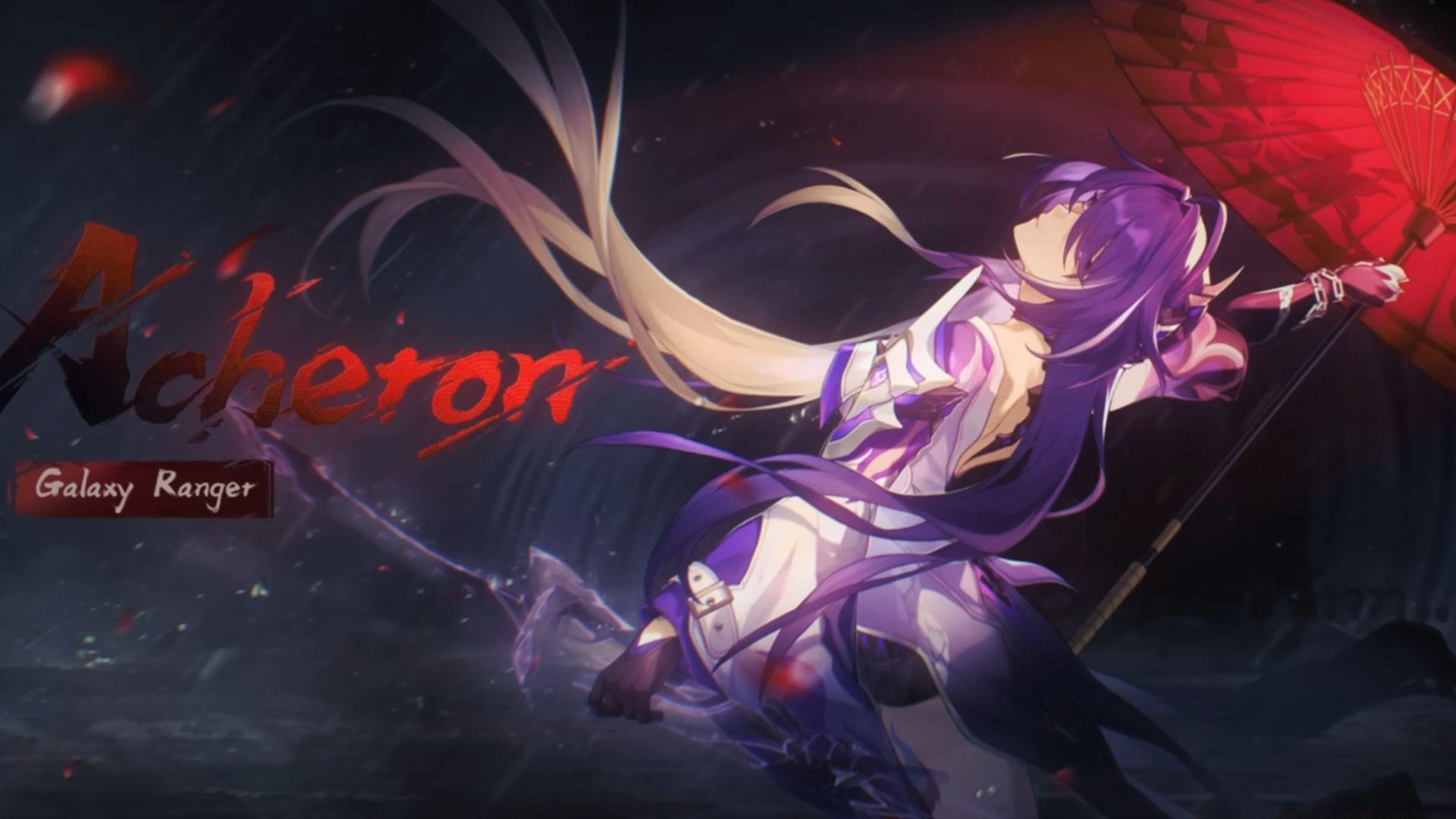 Acheron from Honkai Star Rail (Image via HoYoverse)