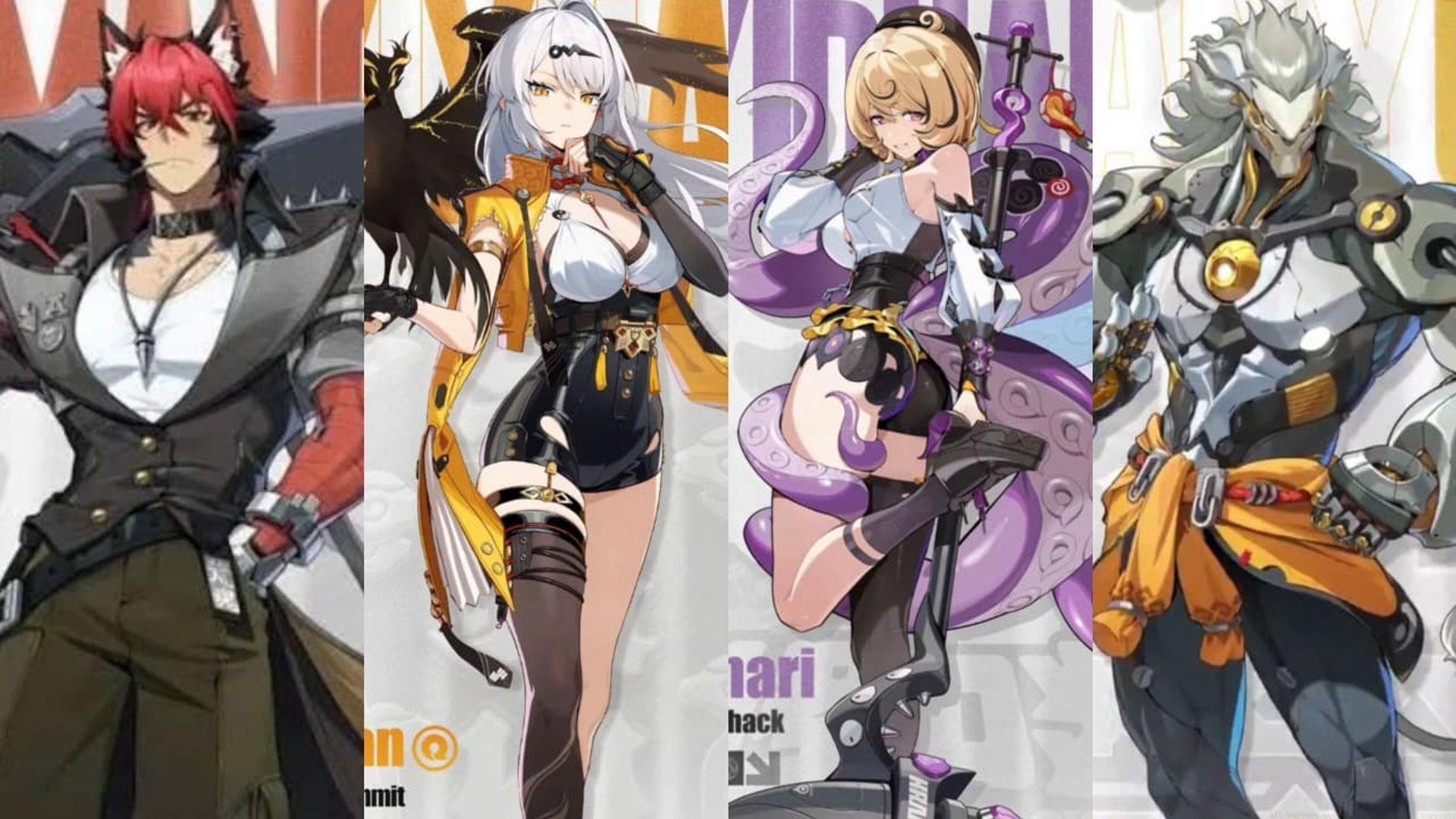 All rupture units official art in Zenless Zone Zero (Image via HoYoverse)