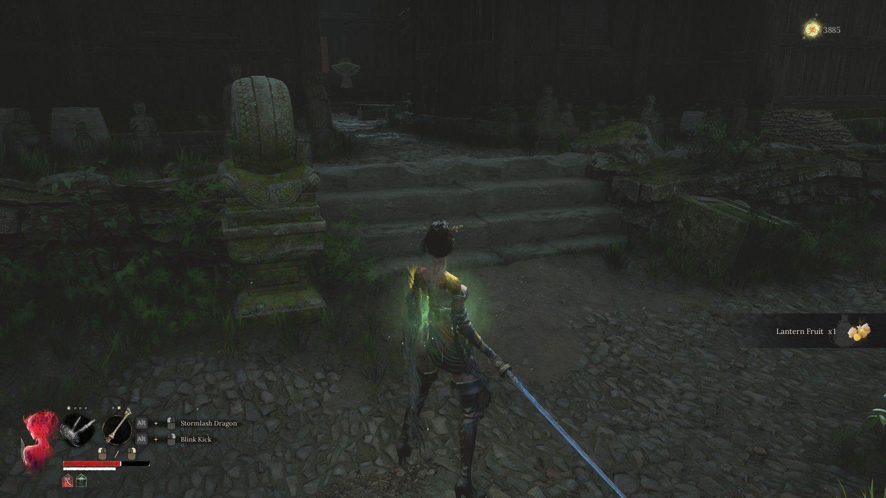 Unlock hidden rewards in Wuchang: Fallen Feathers by obtaining the Courtyard Key near Shu Sanctum (Image via 505 Games || Sportskeeda Gaming)