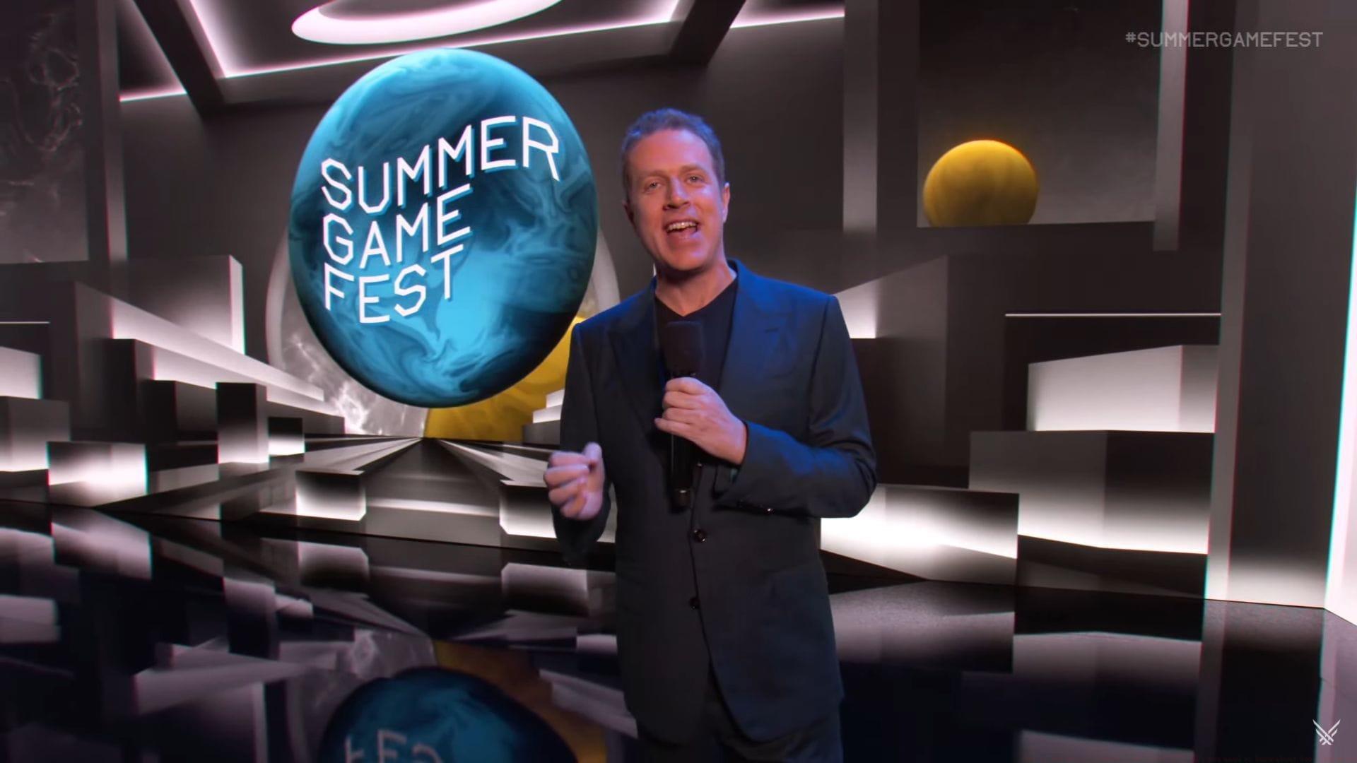 Geoff Keighley from SGF 2025 (Image via TGA)